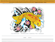 Tablet Screenshot of italymanager.com
